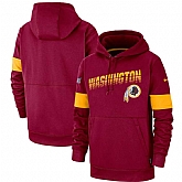 Washington Redskins Nike Sideline Team Logo Performance Pullover Hoodie Burgundy,baseball caps,new era cap wholesale,wholesale hats